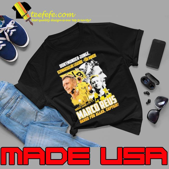 Dortmunder Junge Schwarz Gelbe Legende – Fur Immer Marco Reus Danke Fur Alles, Captain Shirt Unisex Dortmunder Junge Schwarz Gelbe Legende – Fur Immer Marco Reus Danke Fur Alles, Captain Shirt Unisex