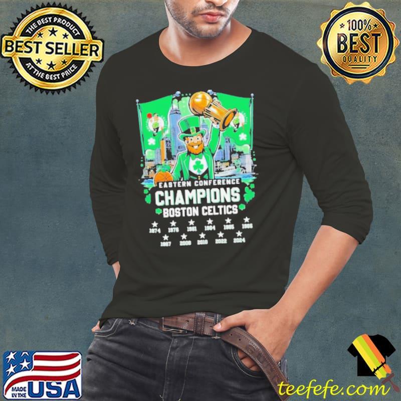 Eastern Conference Champions Boston Celtics 11X Shirt Long Sleeve Tee Eastern Conference Champions Boston Celtics 11X Shirt Long Sleeve Tee