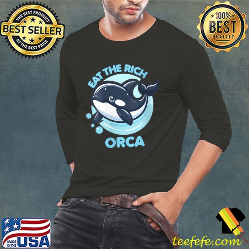 Eat The Rich Orca Graphic T-Shirt