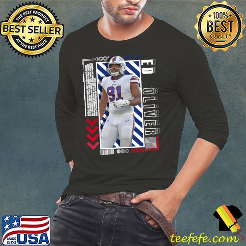 Ed Oliver American football defensive tackle for the Buffalo Bills T-Shirt
