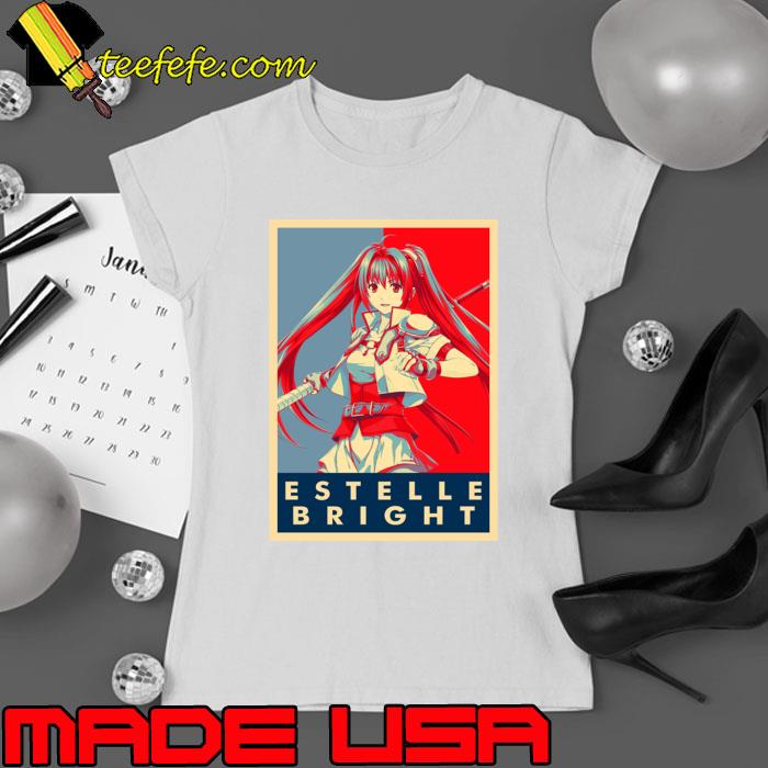 Estelle Bright II main protagonist of Trails in the Sky FC T-Shirt Ladies tee Estelle Bright II main protagonist of Trails in the Sky FC T-Shirt Ladies tee