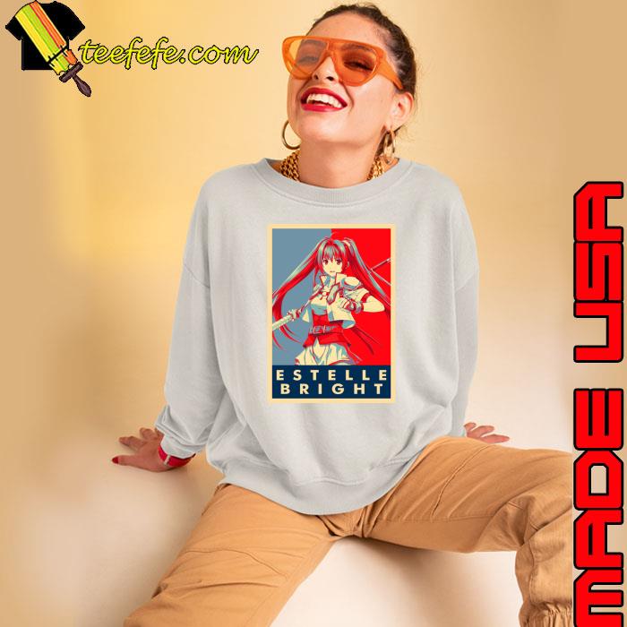 Estelle Bright II main protagonist of Trails in the Sky FC T-Shirt Sweatshirt Estelle Bright II main protagonist of Trails in the Sky FC T-Shirt Sweatshirt