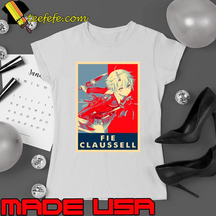 Fie Clausssell main character and a heroine of The Legend of Heroes T-Shirt Ladies tee Fie Clausssell main character and a heroine of The Legend of Heroes T-Shirt Ladies tee