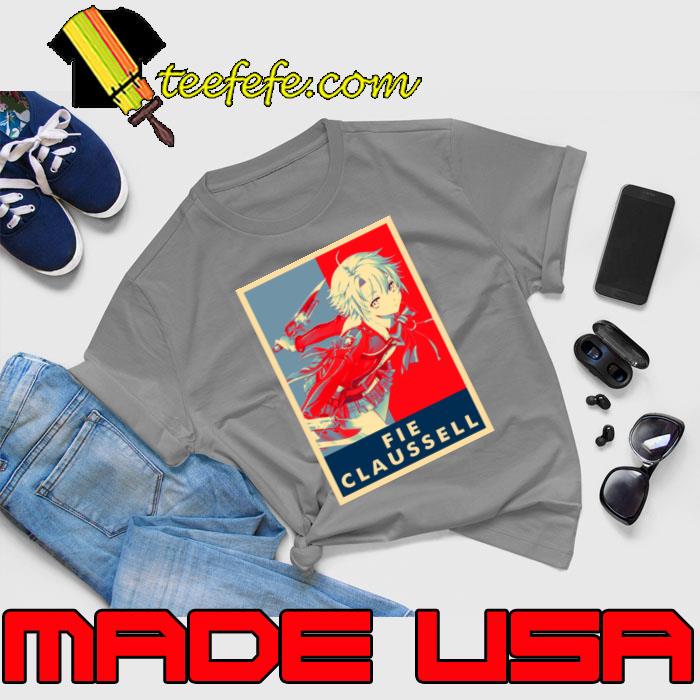Fie Clausssell main character and a heroine of The Legend of Heroes T-Shirt Unisex Fie Clausssell main character and a heroine of The Legend of Heroes T-Shirt Unisex