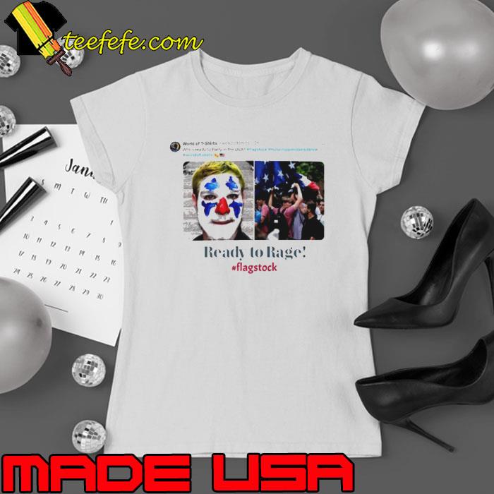 Flagstock ready to rage s Ladies tee Flagstock ready to rage s Ladies tee