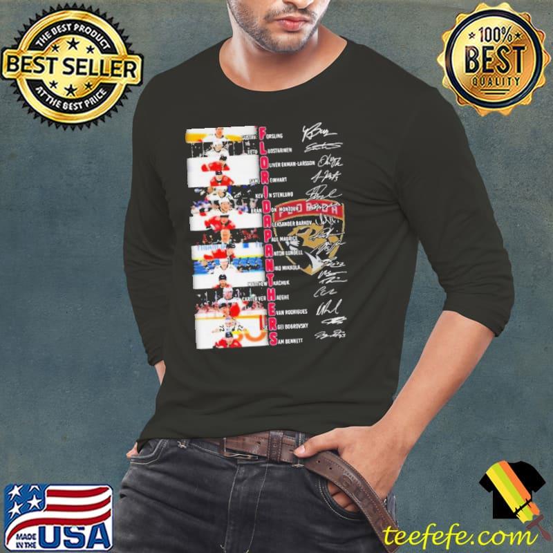 Florida Panthers Signatures Special 2024 s Long Sleeve Tee Florida Panthers Signatures Special 2024 s Long Sleeve Tee