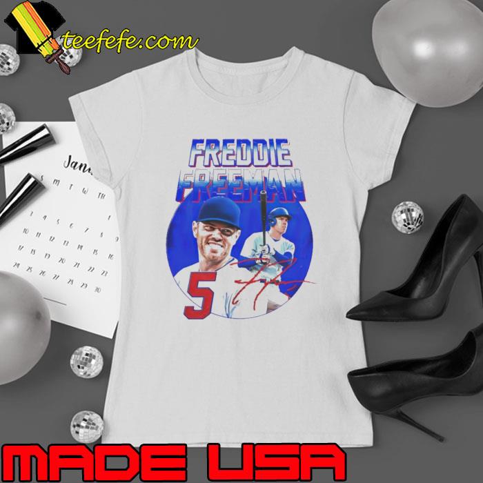 Freddie Freeman signature series s Ladies tee Freddie Freeman signature series s Ladies tee