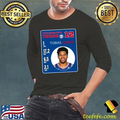 Funny tOBIAS HARRIS American professional basketball player for the Philadelphia 76ers T-Shirt