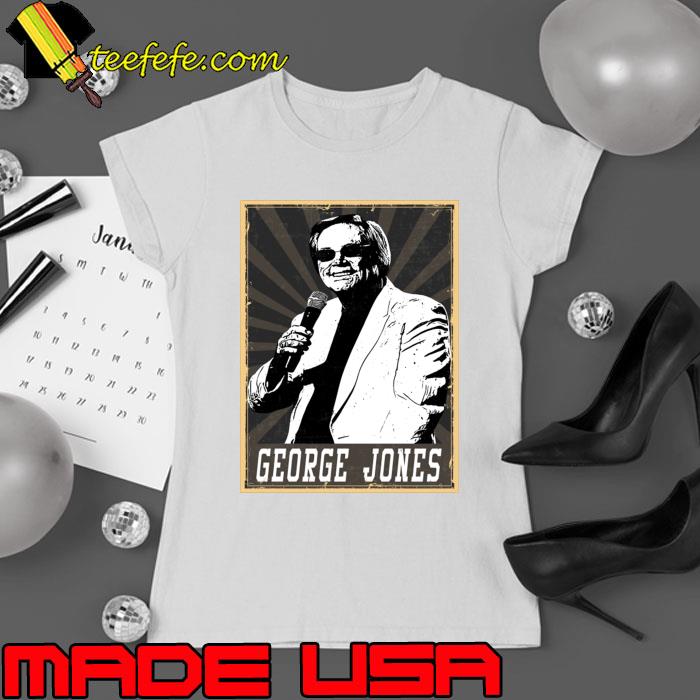 George Jones American country musician singer and songwriter T-Shirt Ladies tee George Jones American country musician singer and songwriter T-Shirt Ladies tee