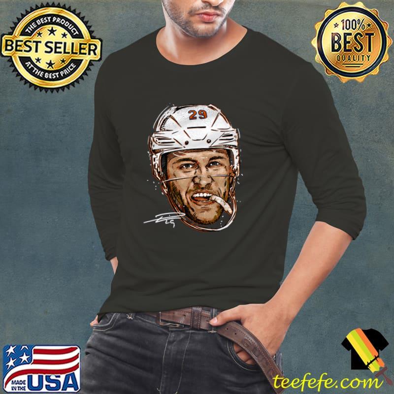 German professional ice hockey centre signature leon draisaitl mouthguard T-Shirt Long Sleeve Tee German professional ice hockey centre signature leon draisaitl mouthguard T-Shirt Long Sleeve Tee