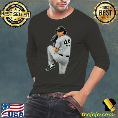 Gerrit Cole #45 Get American professional baseball pitcher New York Yankees T-Shirt