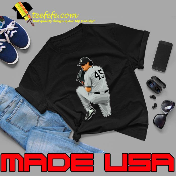 Gerrit Cole #45 Get American professional baseball pitcher New York Yankees T-Shirt Unisex Gerrit Cole #45 Get American professional baseball pitcher New York Yankees T-Shirt Unisex