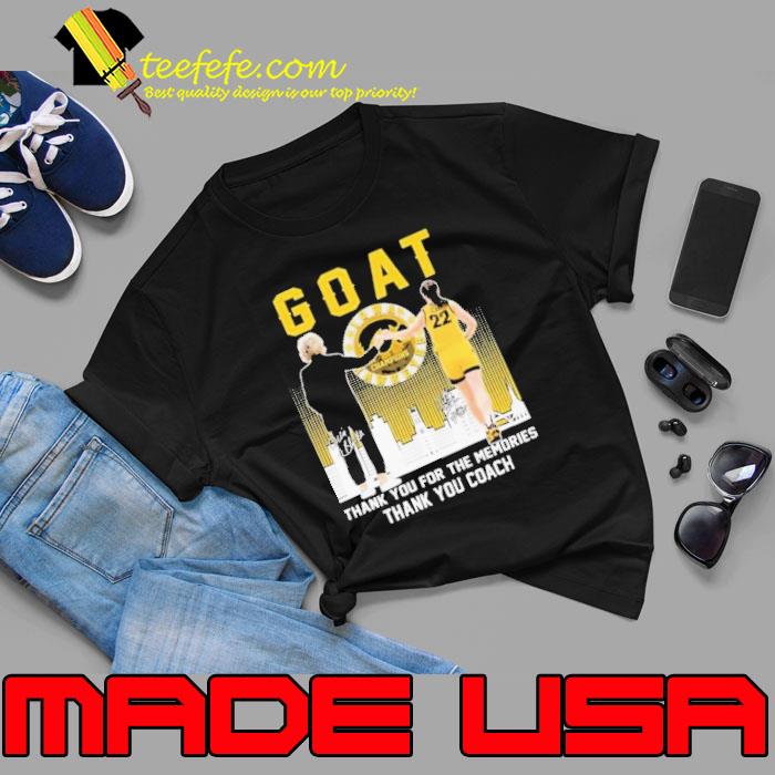 GOAT Lisa Bluder Thank You For The Memories Thank You Coach Shirt Unisex GOAT Lisa Bluder Thank You For The Memories Thank You Coach Shirt Unisex