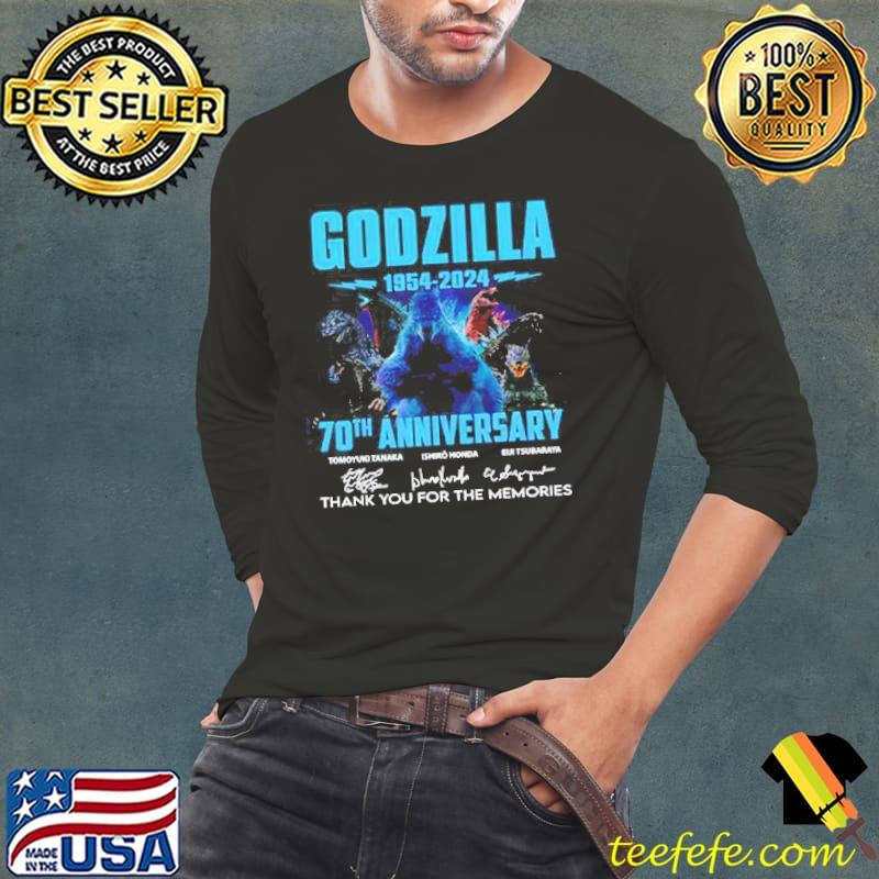 Godzilla 1954 – 2024 70th Anniversary Thank You For The Memories T-Shirt
