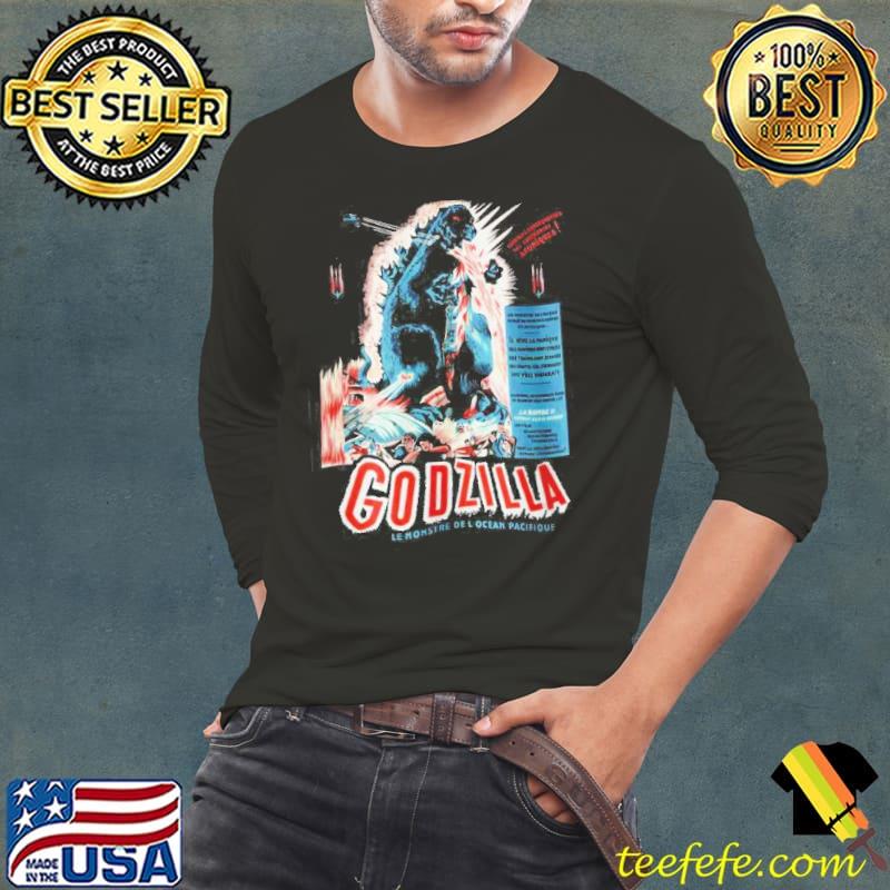 Godzilla French Movie Poster Shirt