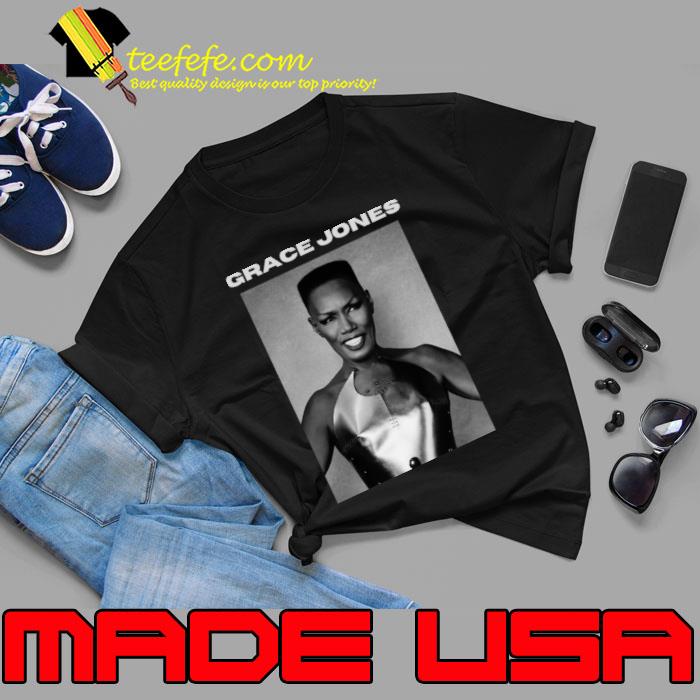 Grace Jones Jamaican singer songwriter model and actress T-Shirt