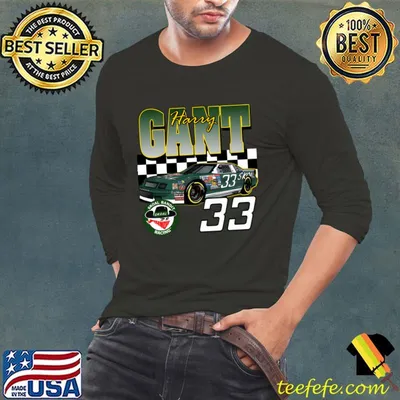 Harry Gant 33 retired American stock car racing driver T-Shirt