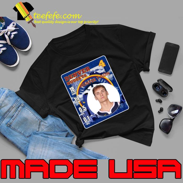 Hunter Tyson American professional basketball player Denver Nuggets T-Shirt Unisex Hunter Tyson American professional basketball player Denver Nuggets T-Shirt Unisex