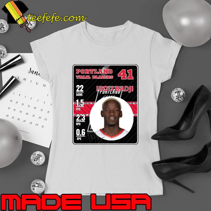 Ibou Badji Senegalese professional basketball player T-Shirt Ladies tee Ibou Badji Senegalese professional basketball player T-Shirt Ladies tee