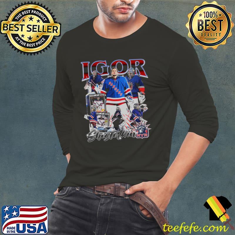 Igor Shesterkin Russian professional ice hockey goaltender Vintage Bootleg T-Shirt