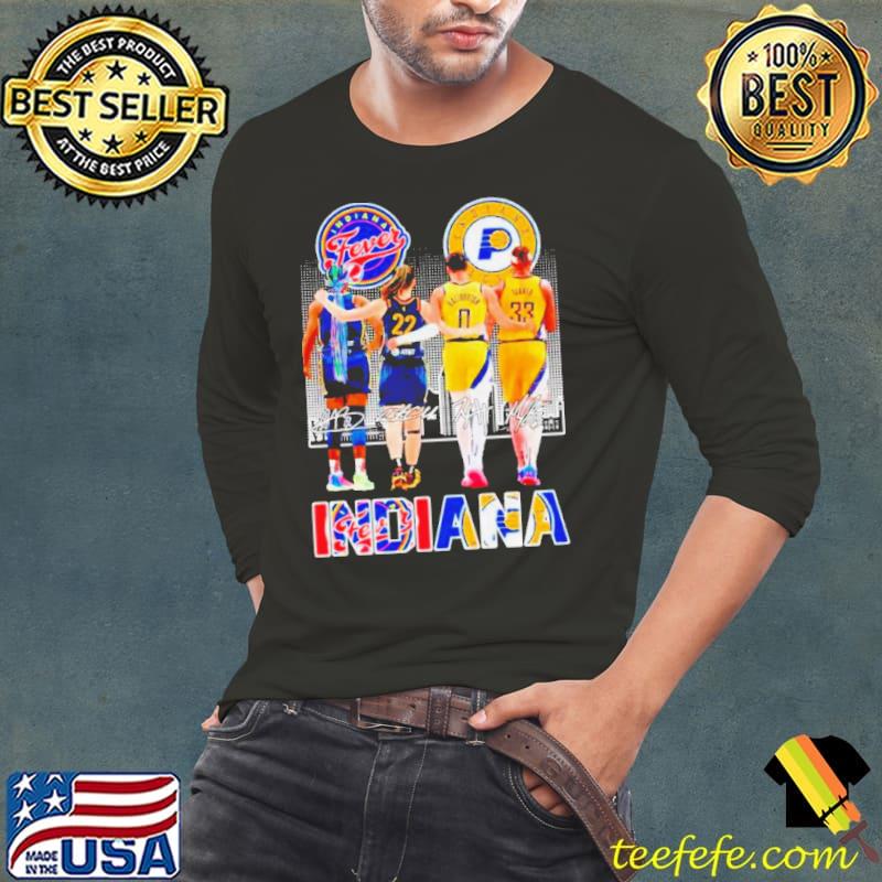 Indiana Pacers Men’s Team Indiana Fever women’s team basketball fan shirt