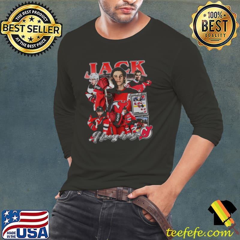 Jack Hughes American professional ice hockey center Vintage Bootleg T-Shirt