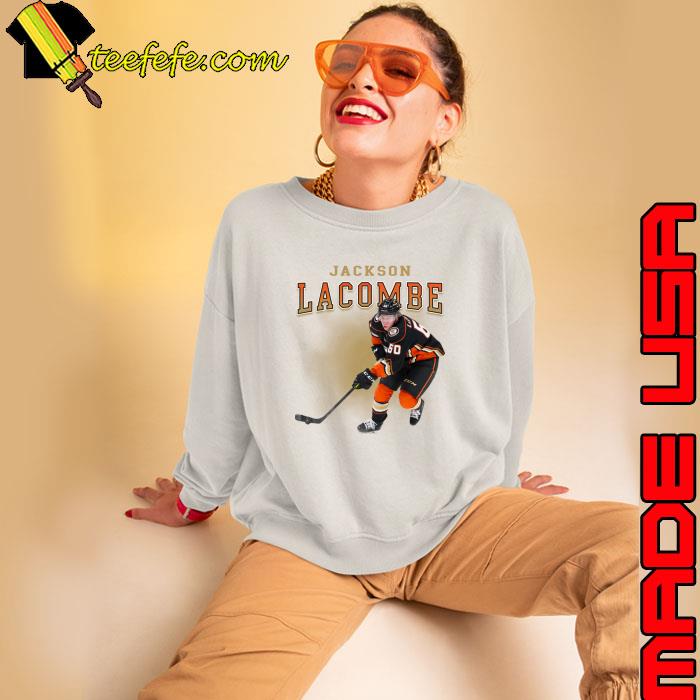 Jackson LaCombe American professional ice hockey defenseman for Anaheim Ducks T-Shirt Sweatshirt Jackson LaCombe American professional ice hockey defenseman for Anaheim Ducks T-Shirt Sweatshirt