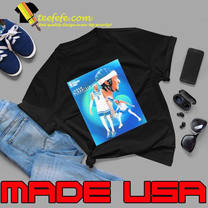 Jaden mcdaniels is the 2023-24 kia nba all defensive second team s Unisex Jaden mcdaniels is the 2023-24 kia nba all defensive second team s Unisex
