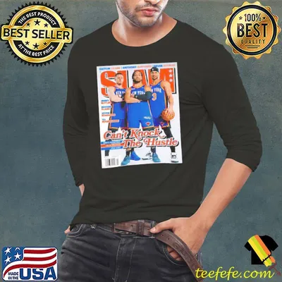 Jalen Brunson Josh Hart Donte DiVincenzo New York Knicks Slam Cover Shirt