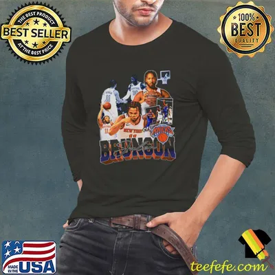 Jalen Brunson Vintage Bootleg American professional basketball player T-Shirt