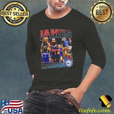 James Harden American professional basketball player Retro Bootleg T-Shirt