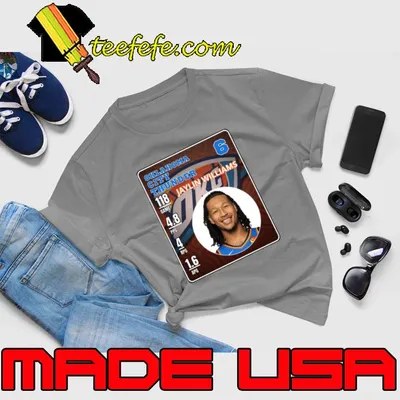 Jaylin Williams American professional basketball Oklahoma City Thunder T-Shirt