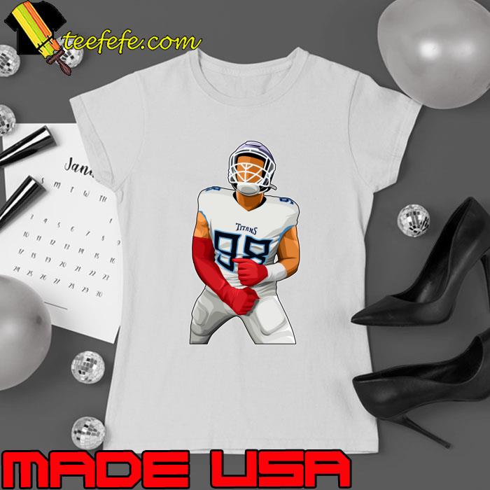 Jeffery Simmons #88 Screaming Out American football defensive end for the Tennessee Titans T-Shirt