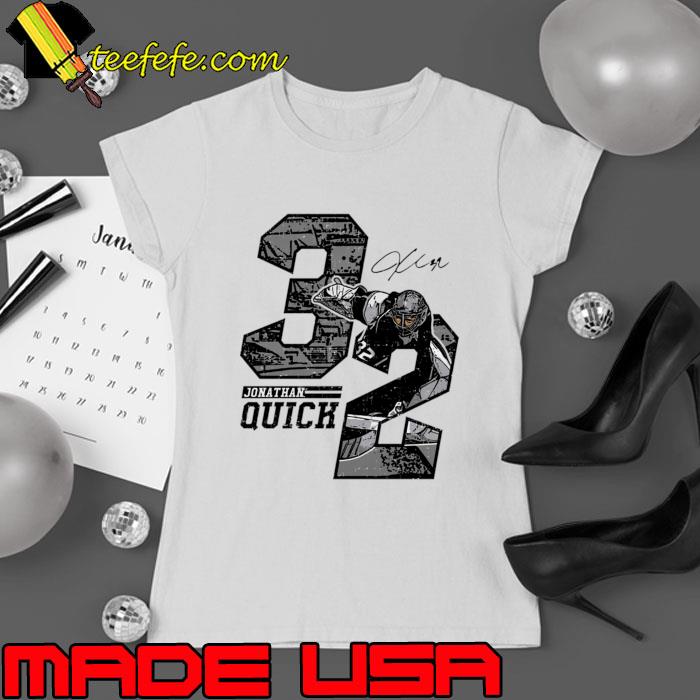 Jonathan Quick Los Angles Offset American professional ice hockey goaltender T-Shirt Jonathan Quick Los Angles Offset American professional ice hockey goaltender T-Shirt