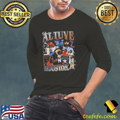 Jose Altuve Venezuelan professional baseball second baseman Vintage Bootleg T-Shirt