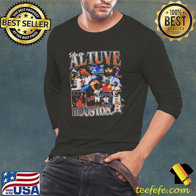 Jose Altuve Venezuelan professional baseball second baseman Vintage Bootleg T-Shirt