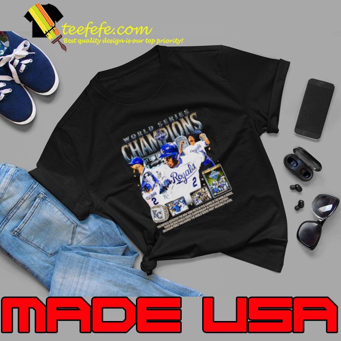 Kansas City Royals 2015 World Series Champs American professional baseball team T-Shirt Unisex Kansas City Royals 2015 World Series Champs American professional baseball team T-Shirt Unisex