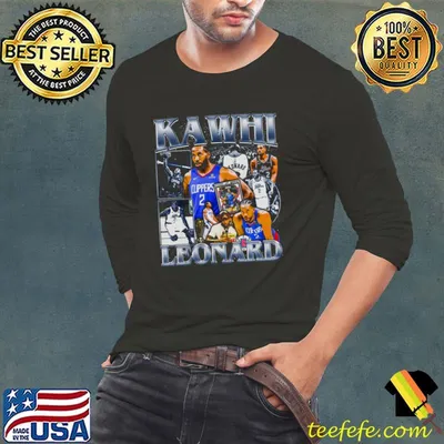 Kawhi Leonard Retro American professional basketball player T-Shirt