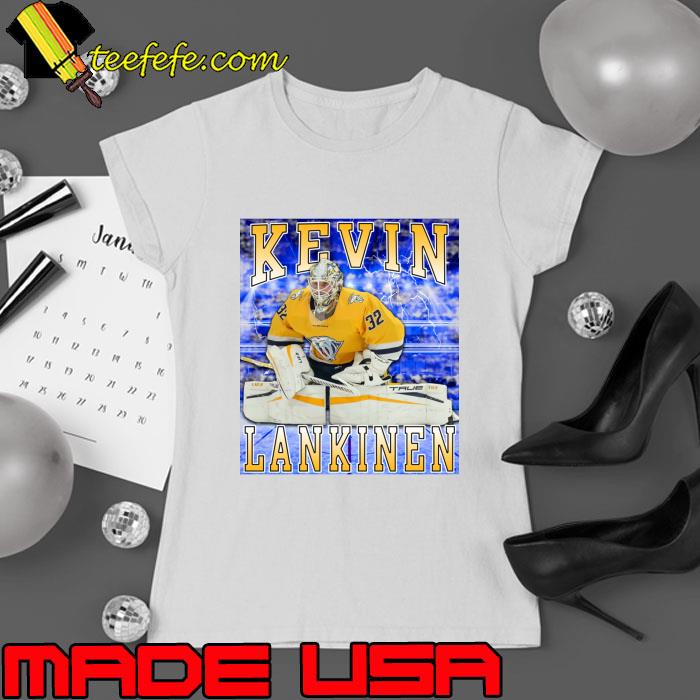 Kevin Lankinen Finnish professional ice hockey goaltender T-Shirt