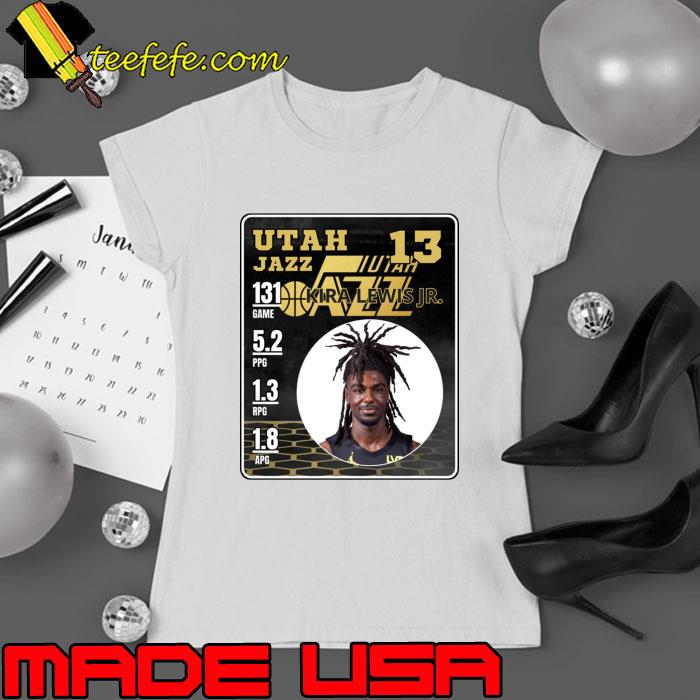 Kira Lewis Jr American professional basketball player for the Utah Jazz T-Shirt Kira Lewis Jr American professional basketball player for the Utah Jazz T-Shirt