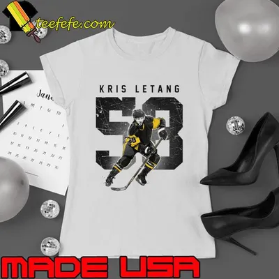 Kris Letang Pittsburgh Grunge Canadian professional ice hockey defenceman T-Shirt