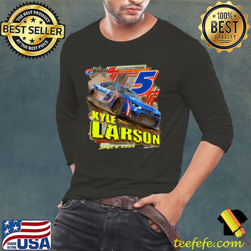 Kyle Larson Bristol Dirt American professional auto racing driver T-Shirt Long Sleeve Tee Kyle Larson Bristol Dirt American professional auto racing driver T-Shirt Long Sleeve Tee