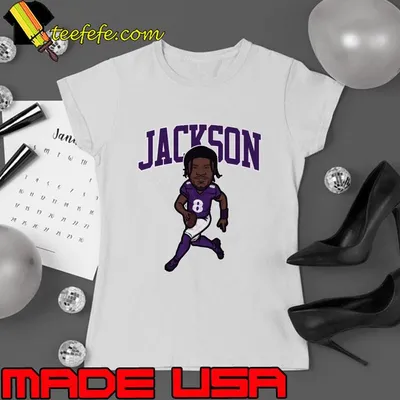 Lamar Baltimore Toon American football quarterback T-Shirt