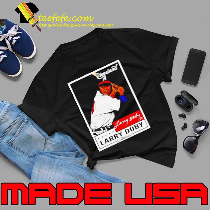 Larry Doby Cleveland throwback card s Unisex Larry Doby Cleveland throwback card s Unisex