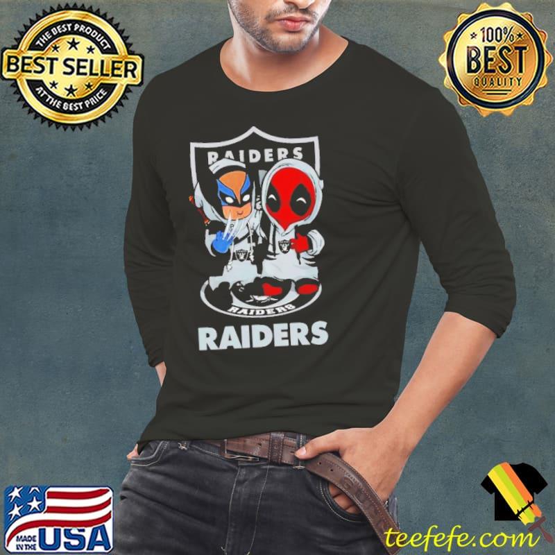 Las Vegas Raiders Marvel Wolverine Deadpool True Friends 2024 shirt