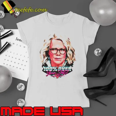 Laura tingle 100% over your shit shirt