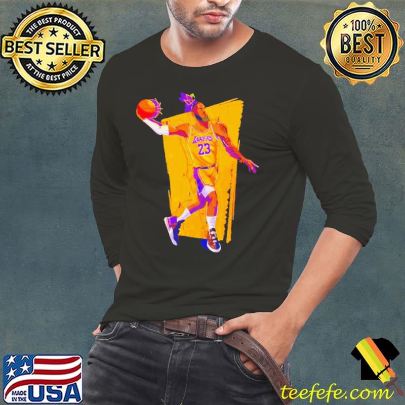 LeBron James Los Angeles Lakers Basketball Player shirt