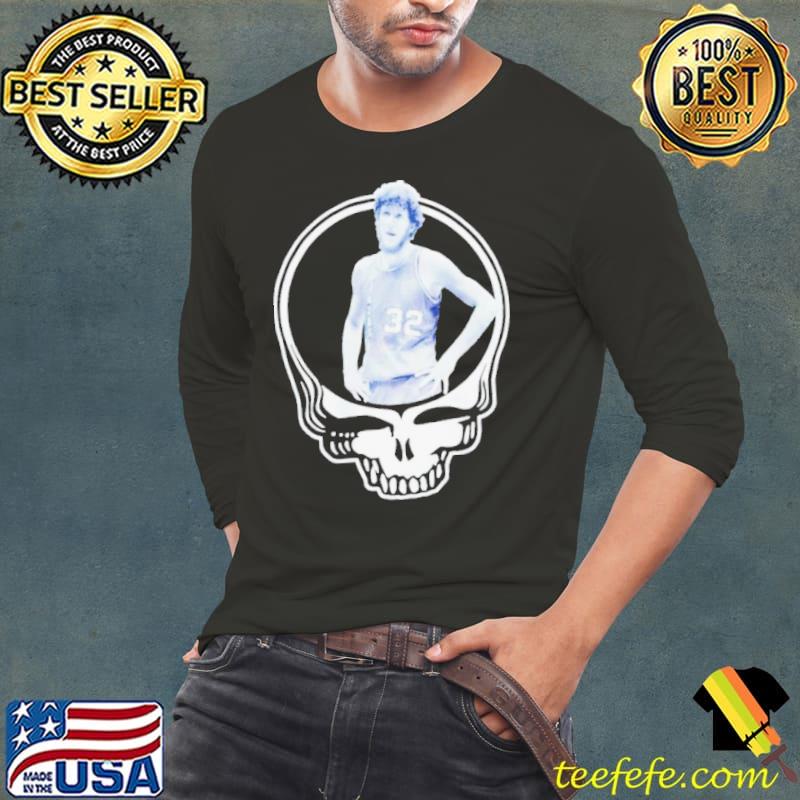 Legend Bill Walton grateful dead skull s Long Sleeve Tee Legend Bill Walton grateful dead skull s Long Sleeve Tee