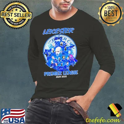 Leicester Up the City Premier League 2024-2025 signatures shirt