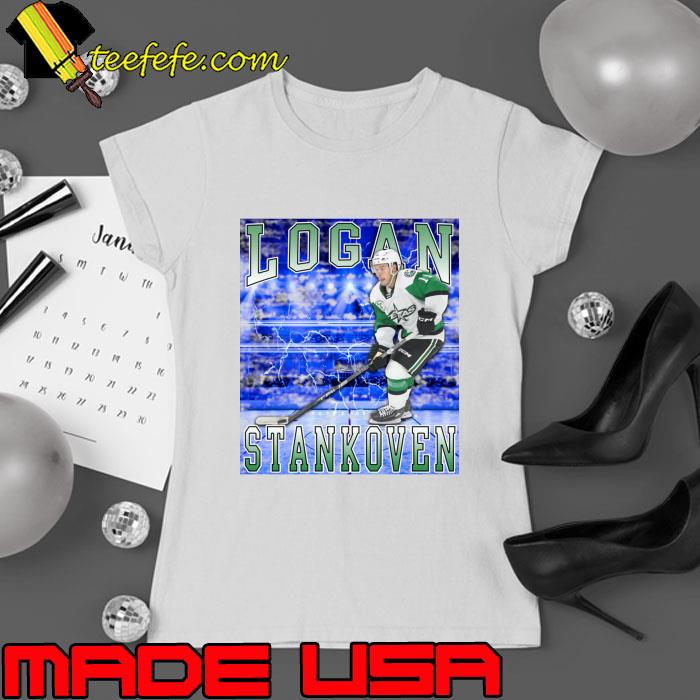 Logan Stankoven Canadian professional ice hockey forward Dallas Stars T-Shirt Logan Stankoven Canadian professional ice hockey forward Dallas Stars T-Shirt
